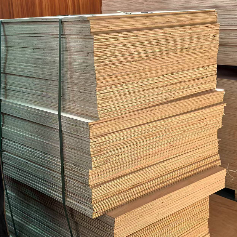 Factory Direct Sales of Eucalyptus Multi-Layer Board 12mm Mahogany Veneer Technology Wood Veneer Furniture Board Plywood Double-Sided Solid Wood Board
