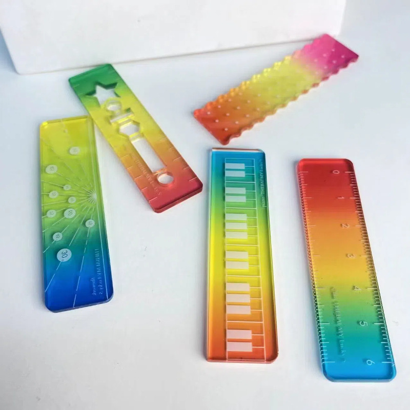 The black sheep laboratory THEBAI candy limited palm ruler satisfactory ruyi ruler mini ruler hand account pocket portable