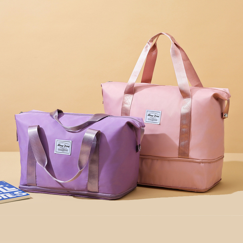 Водонепроницаемая дорожная сумка большого объема, с разделением на влажное и сухое, для спорта, йоги, плавания, студенческая, для коротких поездок