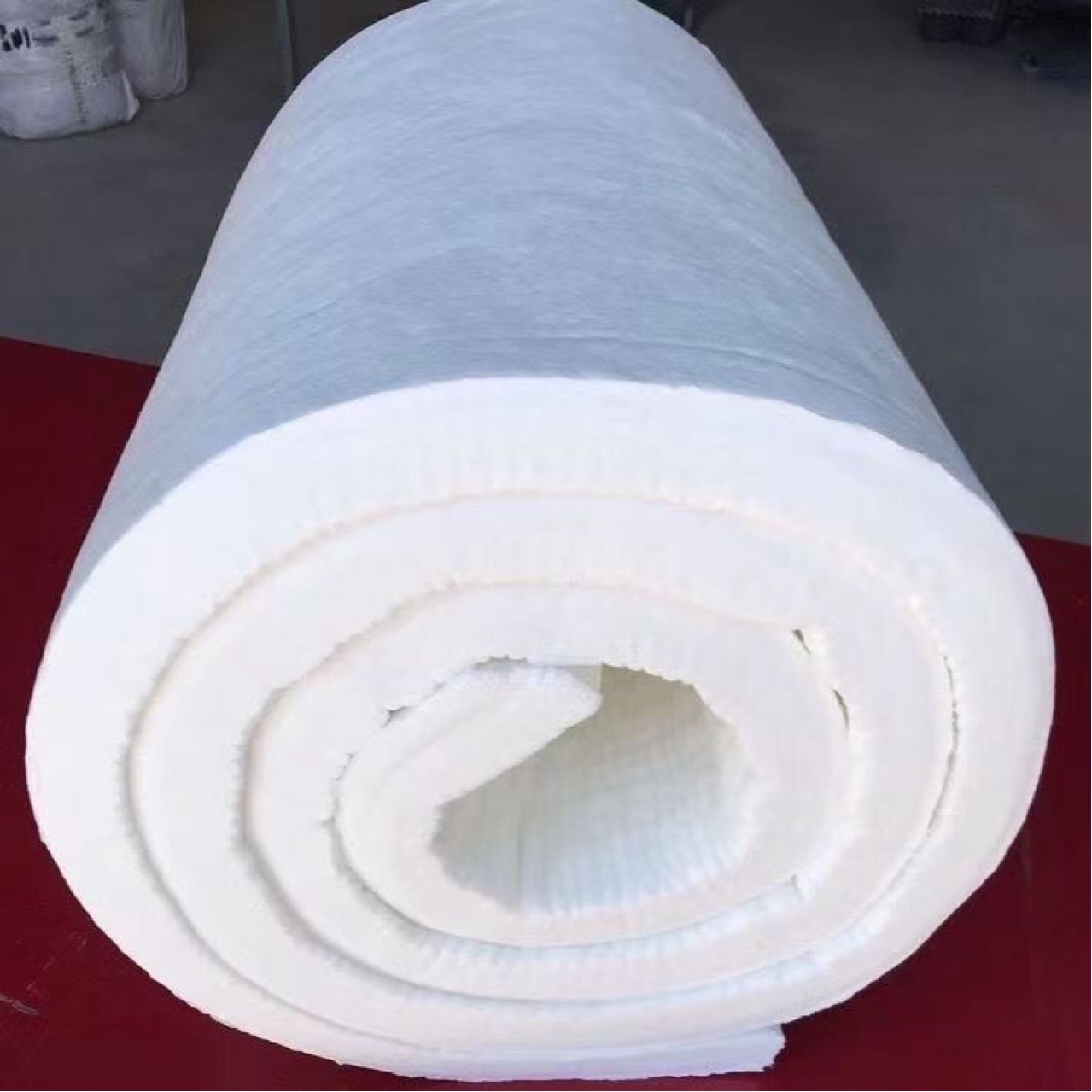 Fireproof Insulation Cotton, High Temperature Resistant, Fireproof and Insulated Ceramic Fiber, Fireproof 00 Aluminum Silicate Needle Punched Blanket Material