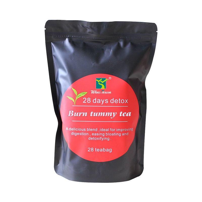 Cross-Border 28 Day Bury Tummy Slimming Tea Flat Belly Tea Weight Loss Tea