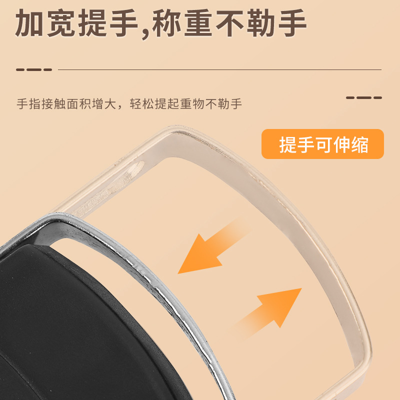 Portable Scale Electronic Scale High Precision 50kg Small Portable Mini Luggage Scale Hand Buy Food Weighing Spring Scale