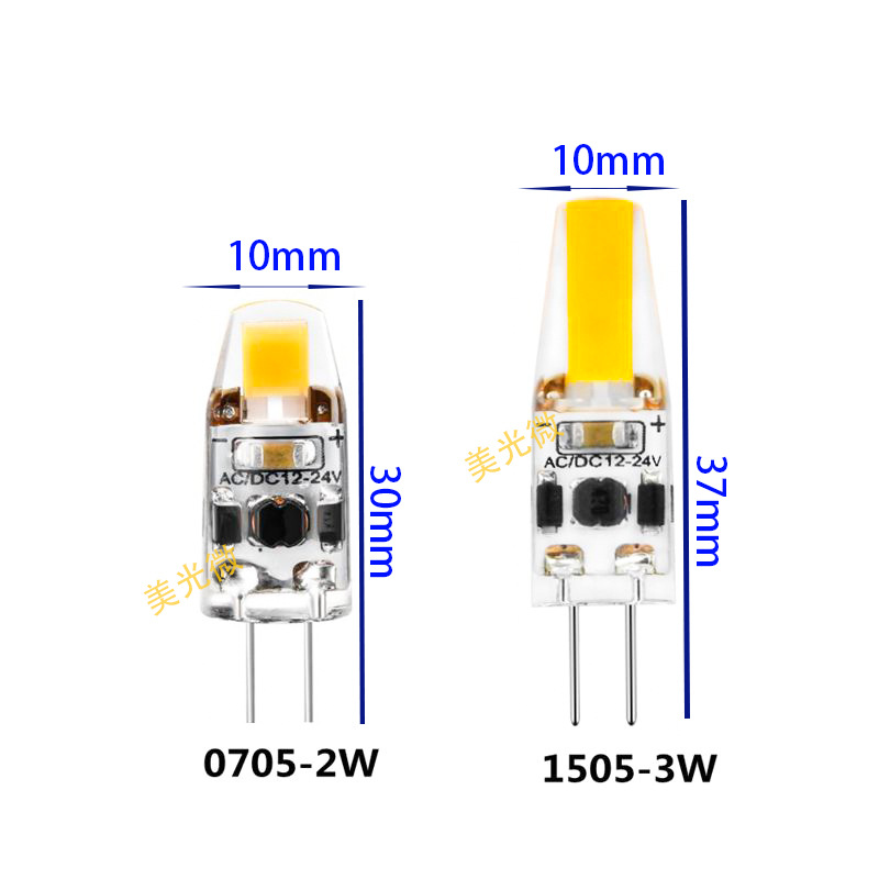G4-Led-Bulb Dimming 12V-24V Sapphire Cob Light Source 07051505 High Brightness Small Lamp Bead Crystal Lamp
