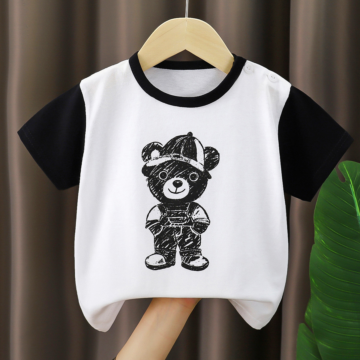 Children's T-shirt cotton summer new boys' clothes baby cartoon girls short sleeve Korean top children's clothing wholesale