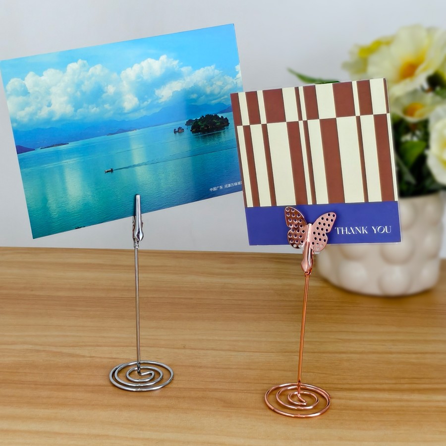 120mm Crocodile Mouth Shaped Note Holder, Business Card Holder, Card Holder, Wedding Seat Holder, Cross-Border Ready Stock