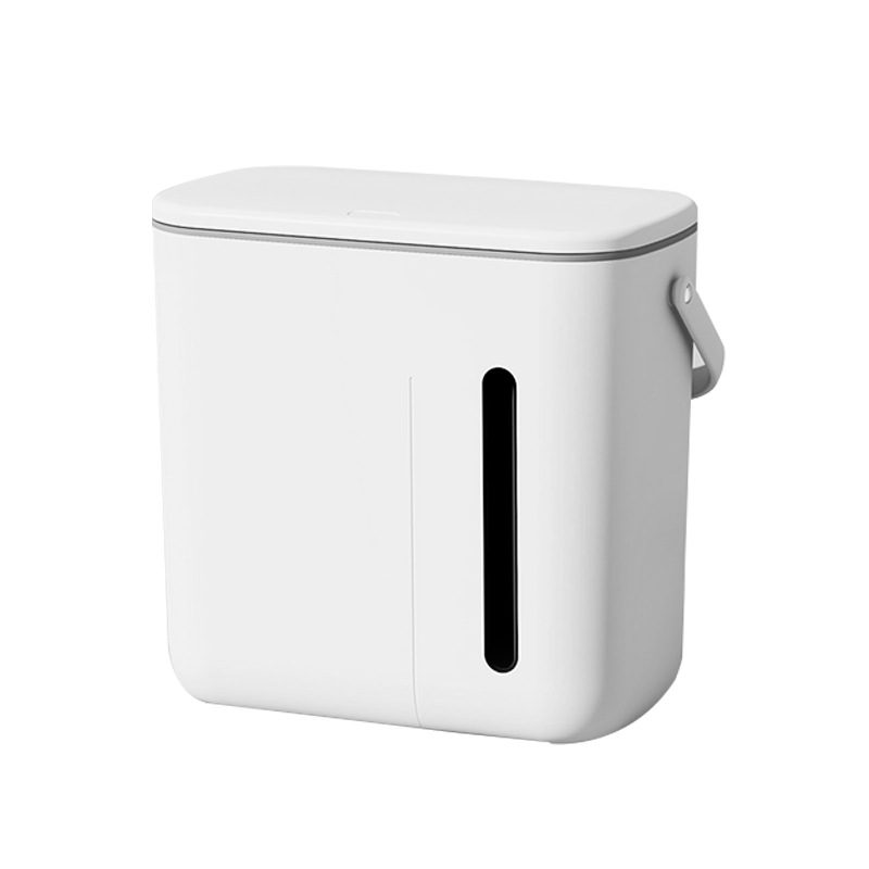 Shuangyi Tea Bucket Dry and Wet Separation Tea Room Trash Can Water Level Visual Window Tea Water Separation Bucket Thickeneded Drainage Bucket