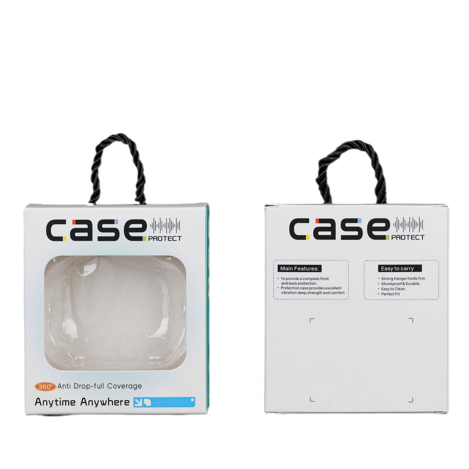 Suitable for Apple Headphones Second Generation/Third Generation/Fifth Generation Protective Case Packaging Bluetooth Headphone Protective Case Packaging Box