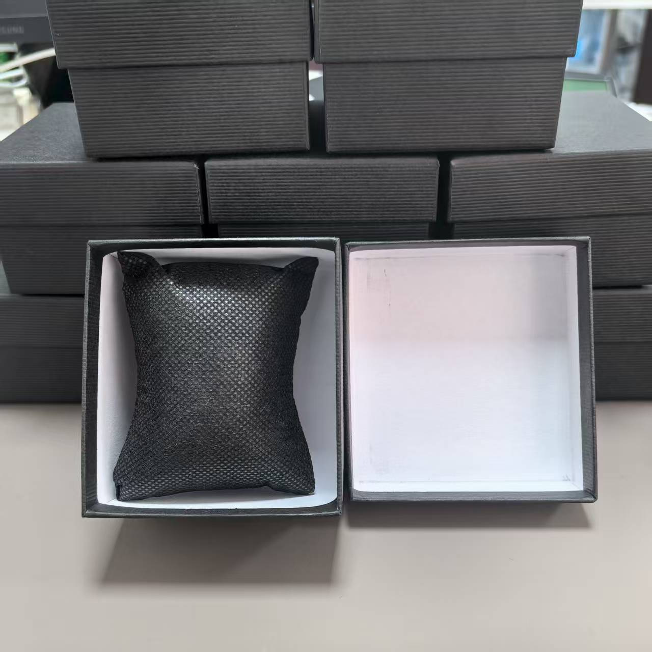 Готовые коробки для часов, футляры для часов, упаковочные коробки, подарочные бумажные коробки, оптовая продажа, эксклюзивное кросс-бодер предложение