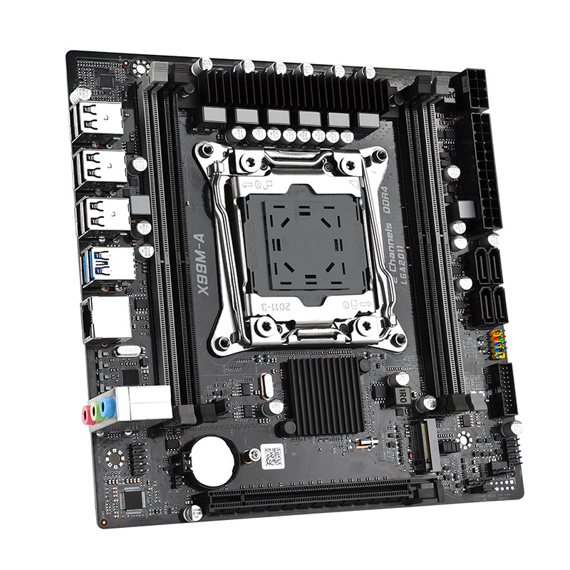 New X99M-A computer motherboard DDR4 memory LGA2011-3 gigabit network card support M.2 NVME/NGFF