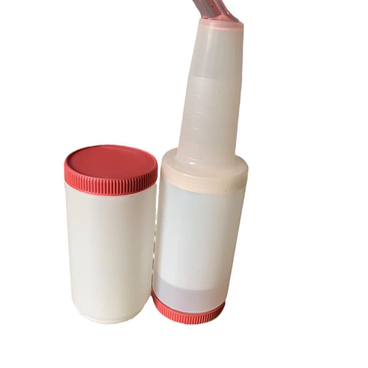 Bartender's Bottle for Ketchup and Cream, Squeeze Bottle for Fresh Cream, Salad Jam, Sushi, Food-Grade Pot, Bar Counter, Pastoral Style