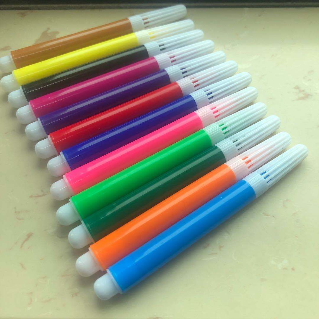Children's Painting Mini Watercolor Pen Washable 101 Small Brush 12 Color Watercolor Pen Mini Watercolor Pen