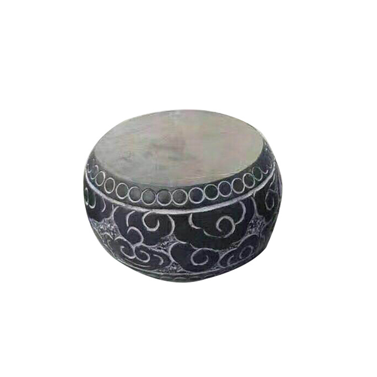 Factory direct carved octagonal stone pillar pier temple park garden lotus pillar top stone hollow antique pillar cornerstone