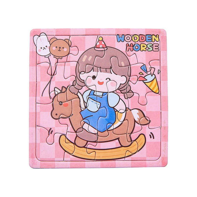 Children's Cartoon Paper Puzzle Primary School Boys and Girls Early Education Educational Toys Kindergarten Class Gift Wholesale