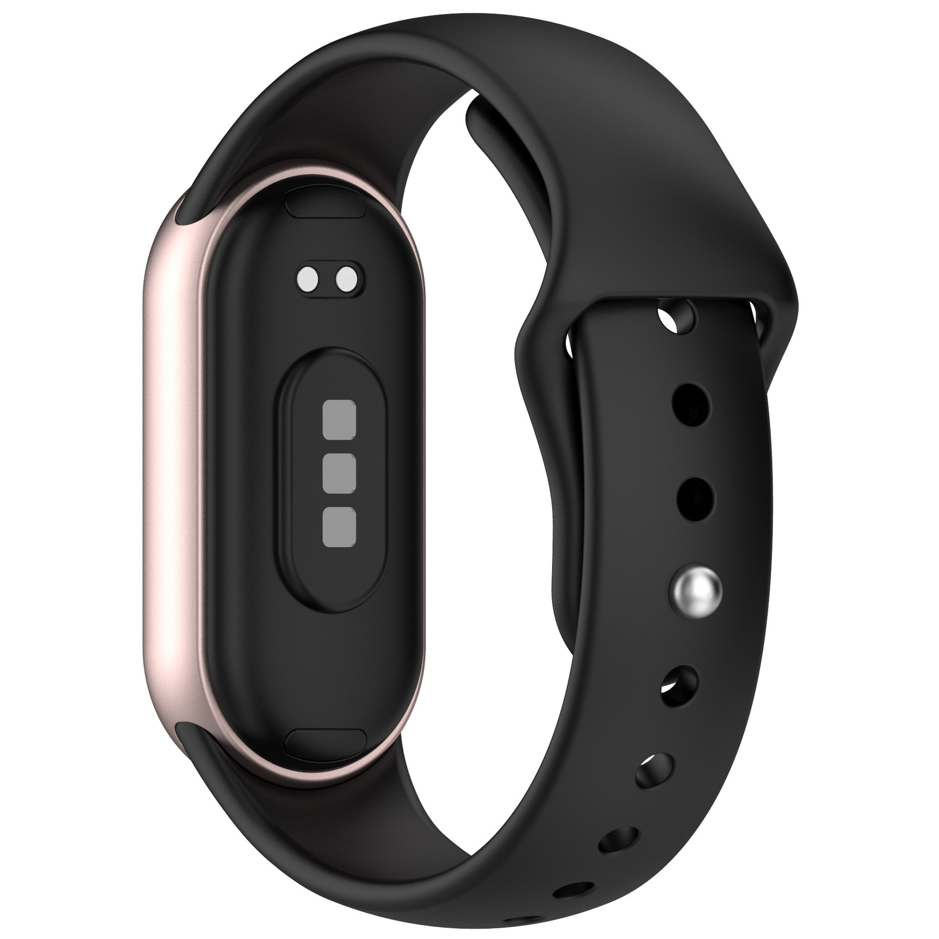 Suitable for Xiaomi Mi Band 10 Reverse Buckle Strap Mi Band9 Sports Strap 8 Nfc Silicone Strap Mi10 Strap