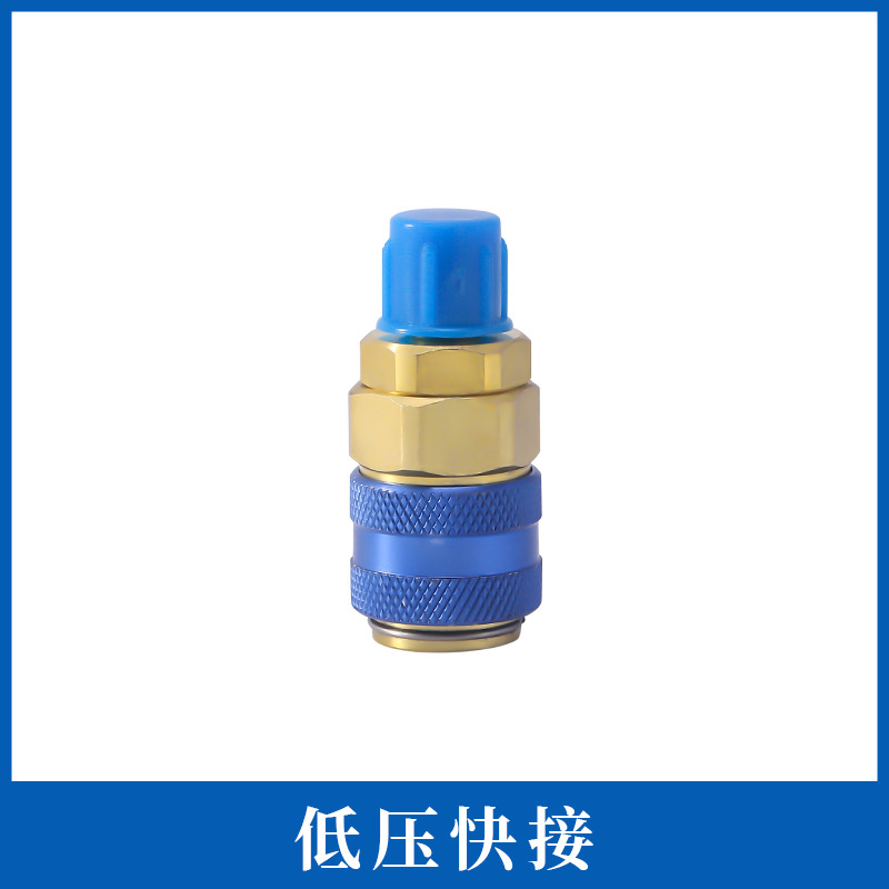 134 Quick Connector Qc-12 Plus Refrigerant Straight Connector Car Air Conditioner Plus Fluoride Connector R134A Quick Connector