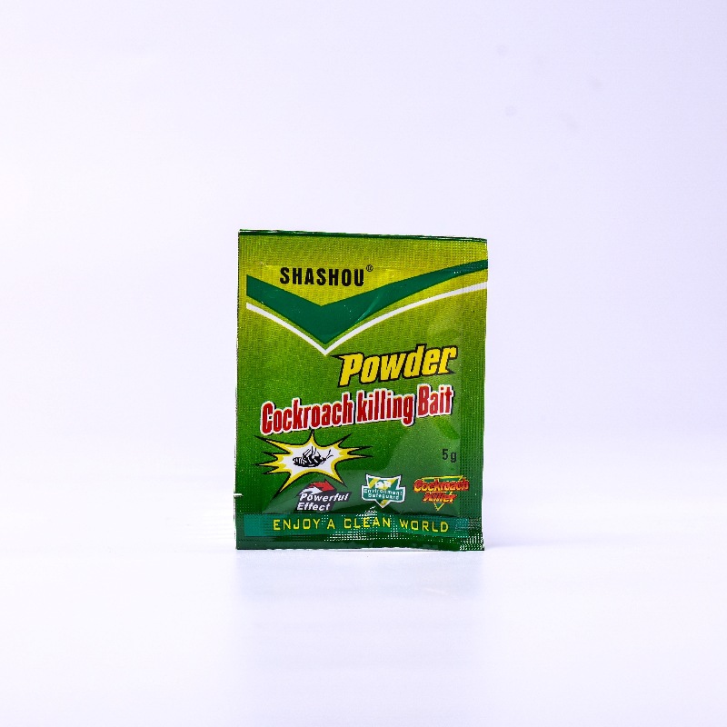 Household Cockroach Medicine 5g Kitchen Cockroach Killing Powder 50 Bags/Box to Attract Cockroach and Ant Medicine 0.5% Dinotefuran