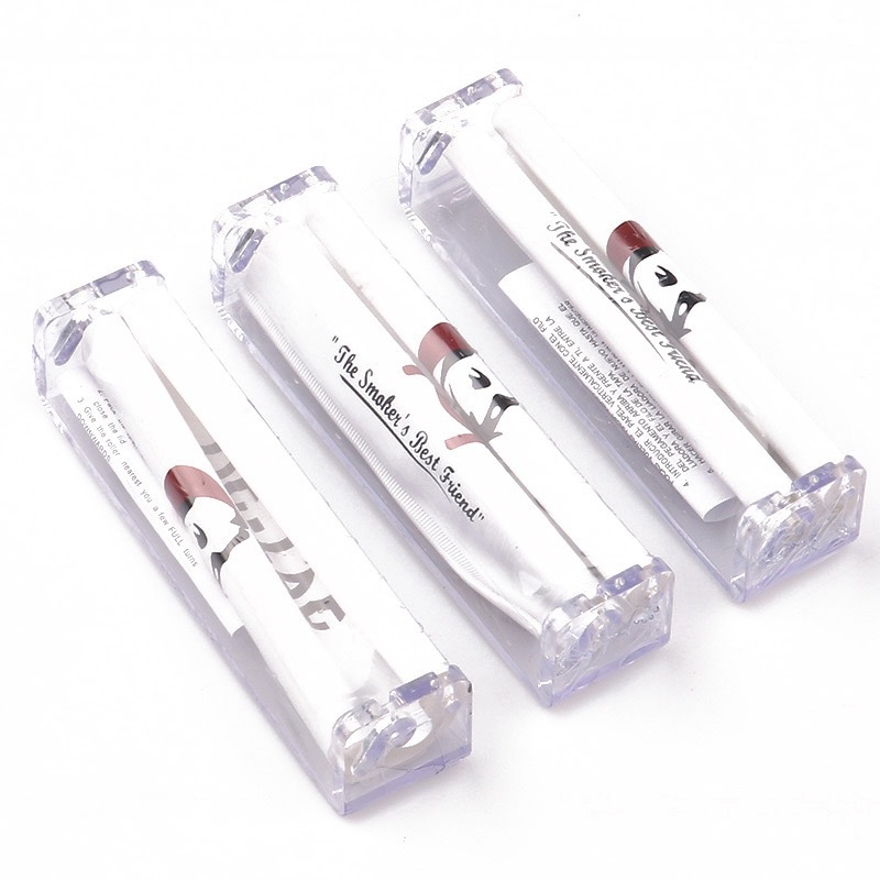 Old Man Head Manual Cigarette Maker Acrylic Cigarette Maker Plastic Cigarette Cigarette Maker