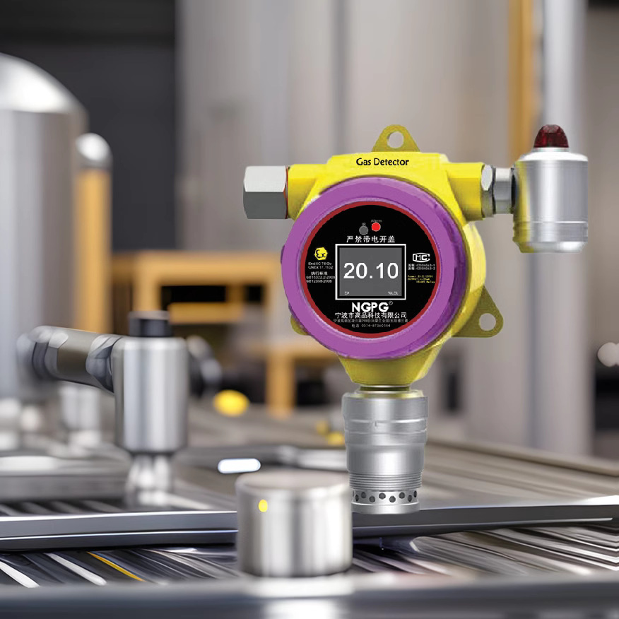 Стационарный детектор сероводорода промышленного класса взрывозащищенный H2S газовый мониторинг сигнализатор