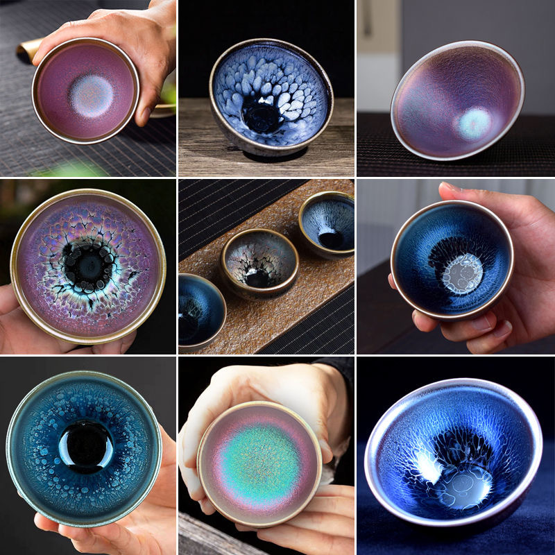 Чашка для чая высокого класса, большая китайская стильная личная чашка, керамический чайный набор мастерского уровня из печи Цзянь