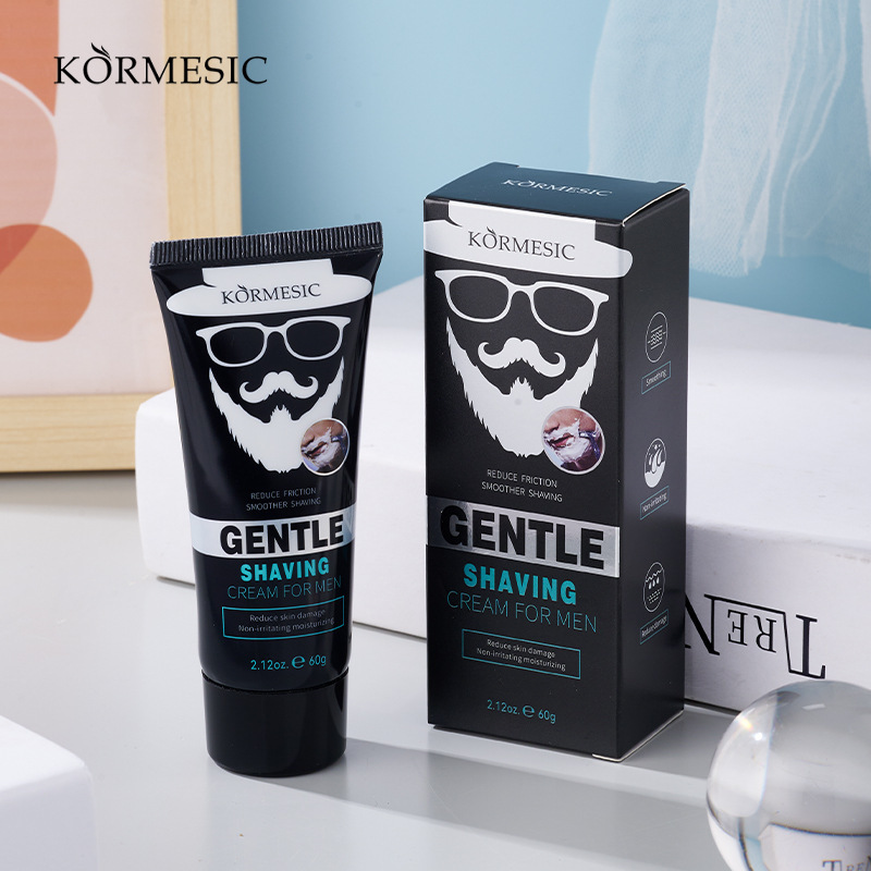 KORMESIC men's cleaning gentle smooth shaving cream Shaving cream cross-border foreign trade manufacturers wholesale