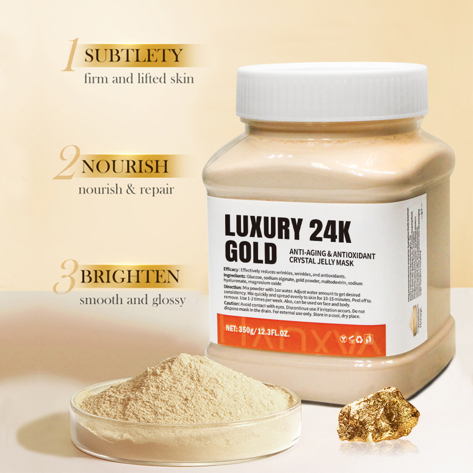 Cross-Border Supply of Export Crystal Powder Jelly Mask Powder Soft Mask Powder Jelly Mask Powder 350g