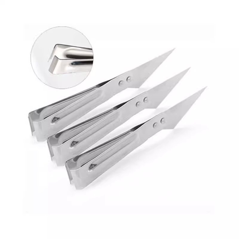 Multifunctional Stainless Steel Hair Puller, Pig Hair Clip, Kitchen Supplies, Pig Hair Pliers, Chicken Feather Plucking Clip, Duck Hair Puller