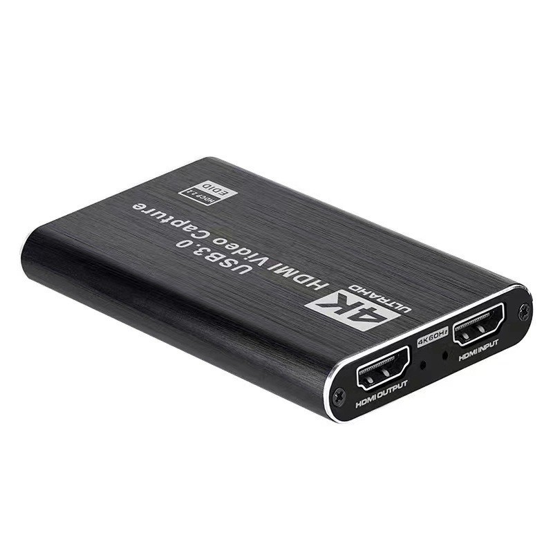 Cross-Border Usb3.0 High-Definition Capture Card Ms2131 Chip HDMI Video Capture Card 4K Microphone