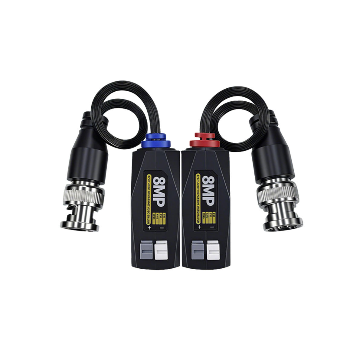 8Mp Hd Twisted Pair Transmitter Bnc Connector Lightning Protection 8Mp Monitoring Signal Videobalun