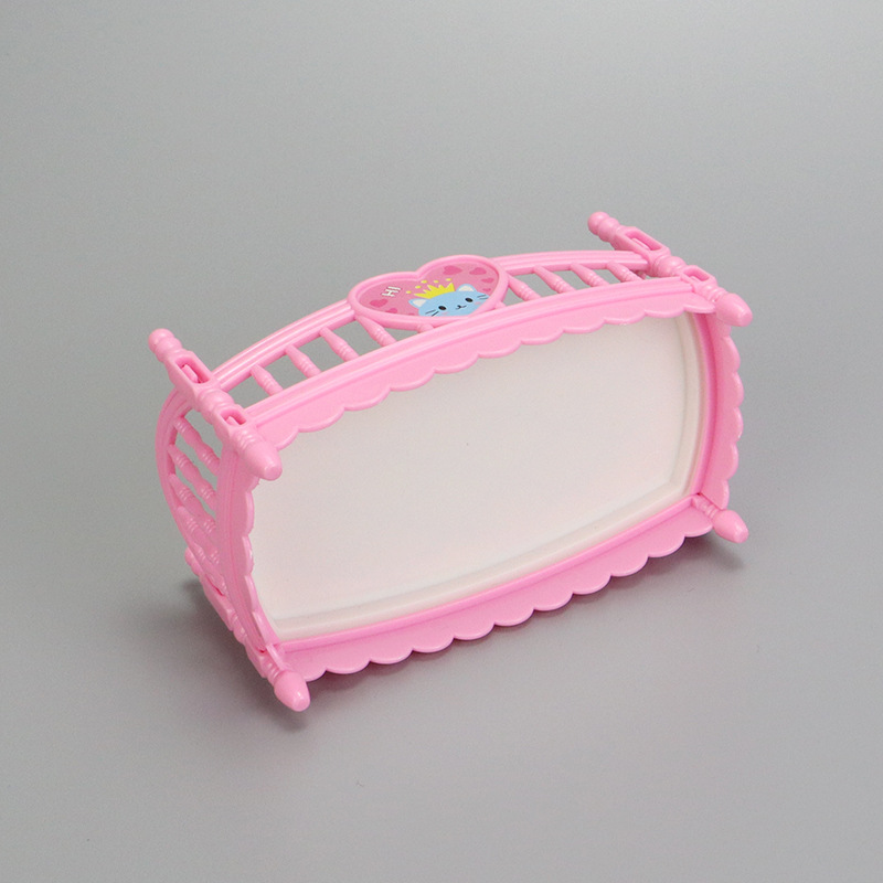 ins doll house baby bed mini furniture bedroom furniture micro model play house cartoon small ornaments