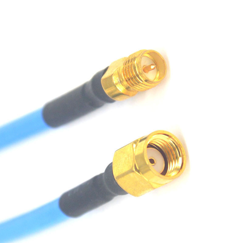 Microwave Power Divider 0-6g Rg402 Test Line Sma-Rp Male to Sma Female Socket 141 Semi-Flexible Line