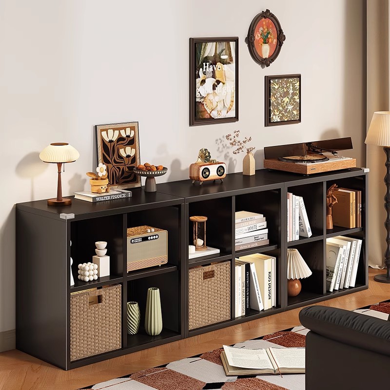 Шкаф Калаке в клетку Стальной детский сад Свободная комбинация книжного шкафа Железный детский книжный шкаф Домашний шкаф для хранения в гостиной