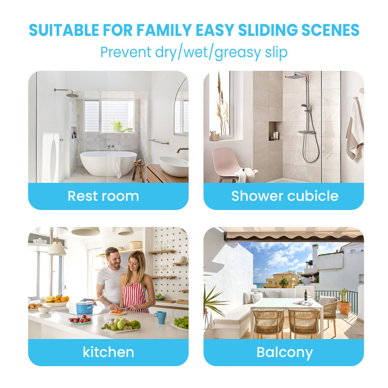 Cross-Border Foreign Trade Supply Household Tile Anti-Slip Gel Paste Bathroom Floor Tile Marble Anti-Slip Agent Manufacturer