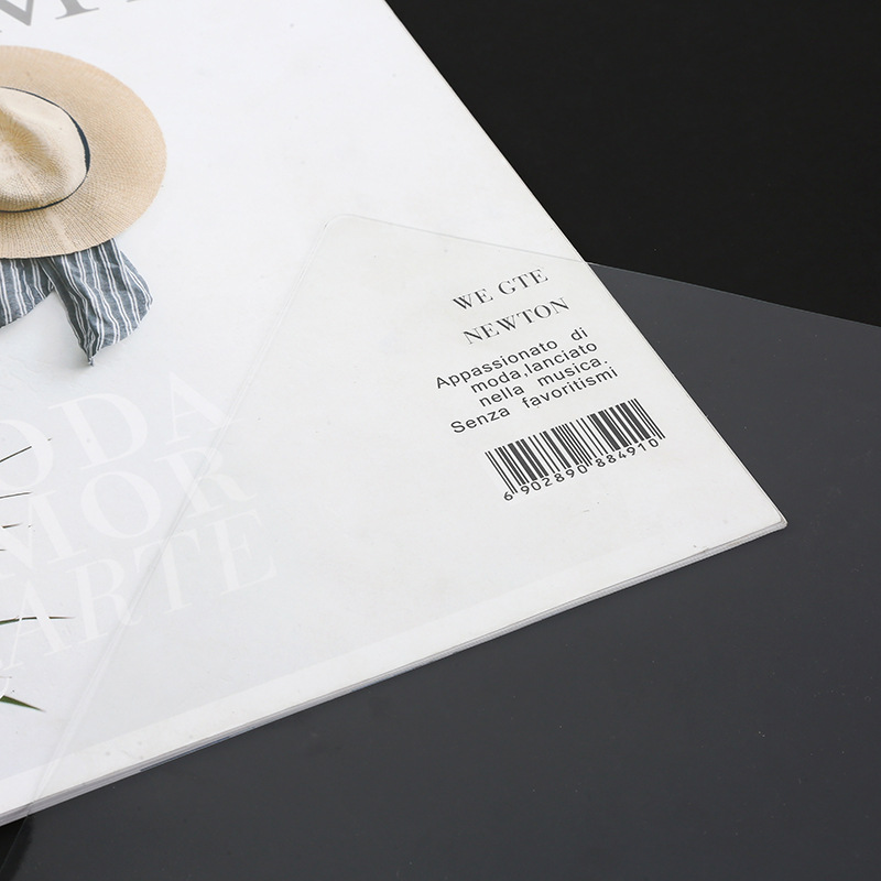 Transparent Plastic Writing Pad, Student Stationery Exam Drawing Pad, Desk Soft Desktop Pad in Stock