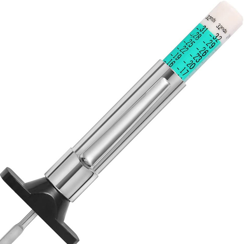 Plastic Tire Tread Depth Gauge 0-25mm Tread Gauge Tread Pen Pc-3624/5 Precision Measurement