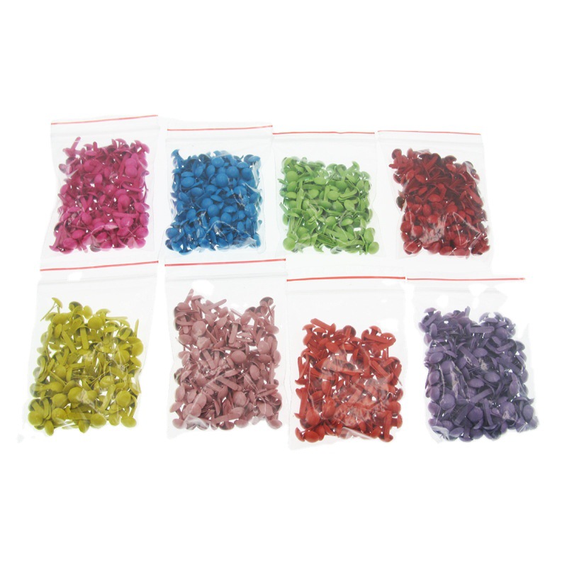 Amazon's Best-Selling Colorfulful Round Small Mini Two-Legged Nails, Two-Legged Nails, Two-Legged Nails, Kidsren's Paper Toy Binding