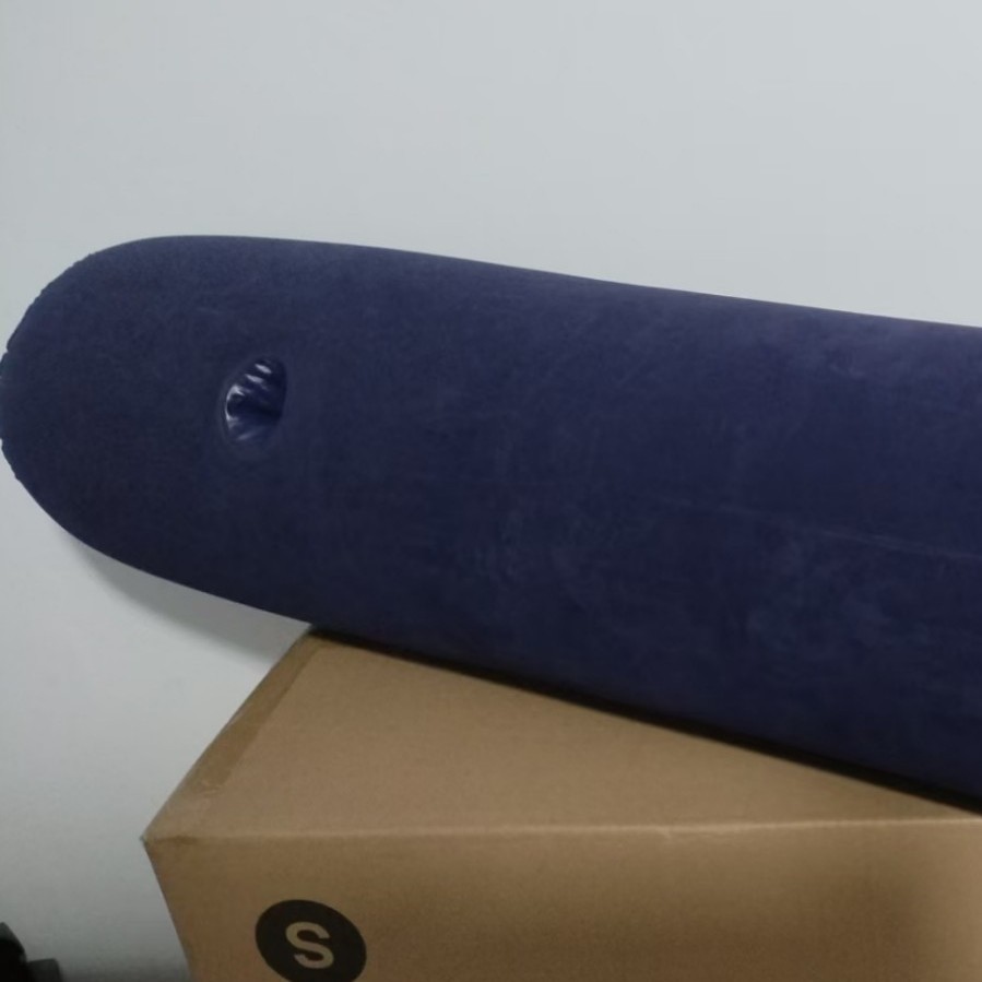 Cylindrical Pillow Long Inflatable Pillow Body position Hug Pillow Flocking Pillow Waist Cushion Pillow Cylindrical Cushion Waist