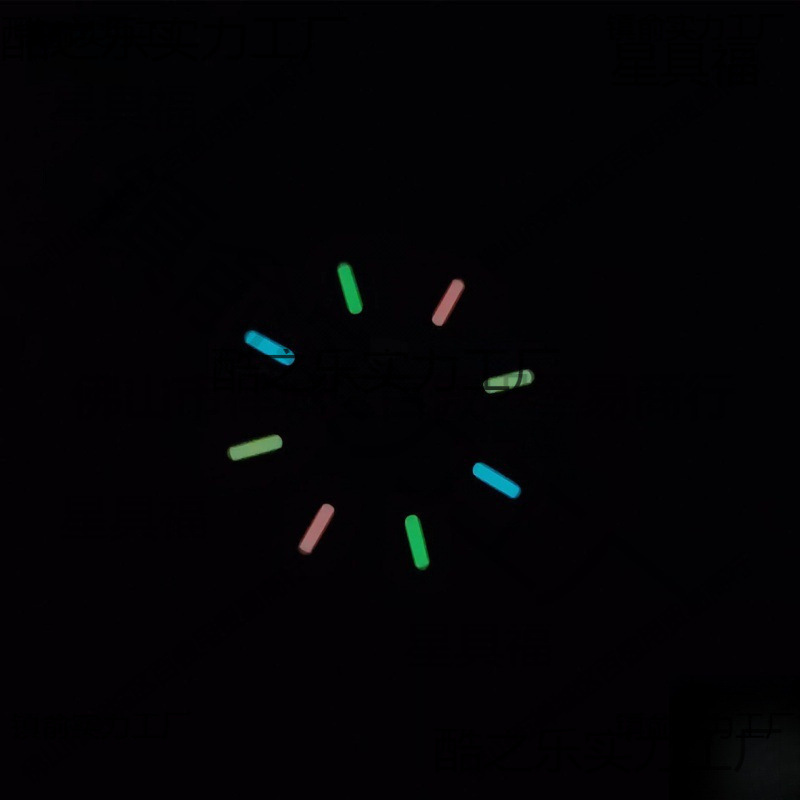 High-Brightness Luminous Tube Replaces Tritium Tube Non-Glass Tube Fingertip Gyro Utility Knife Edc Resin Material 1.5×6m