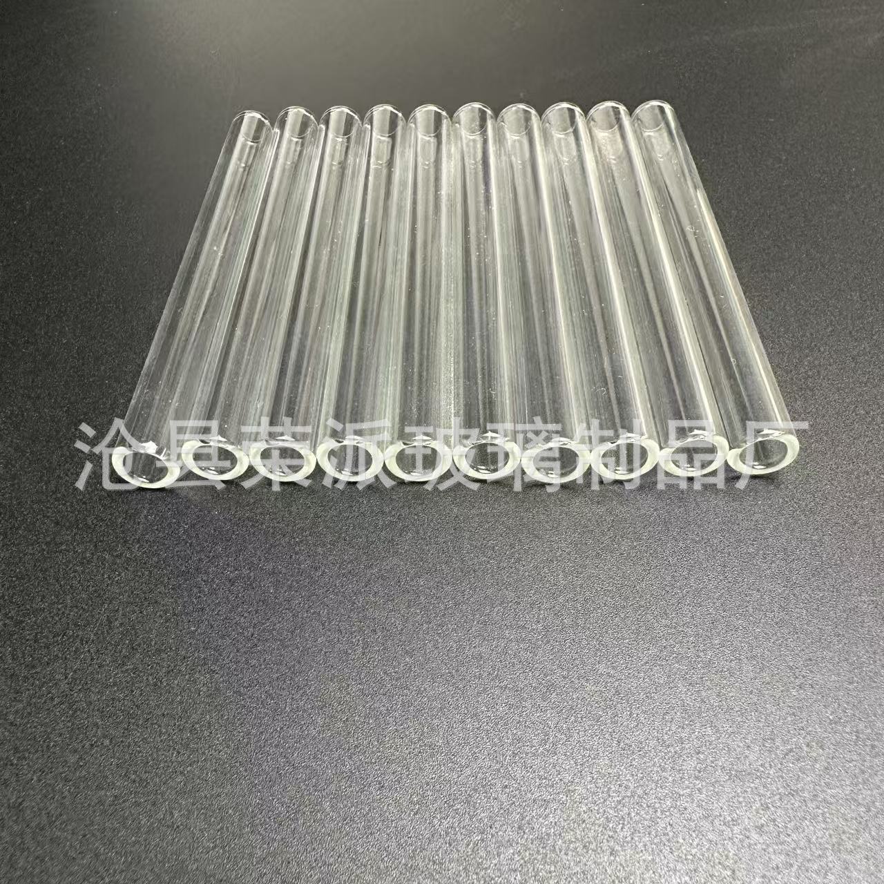 Cross-Border High Borosilicate Glass Smoking Pipe, High Temperature Resistant Glass Straw, Size Can Be Customized