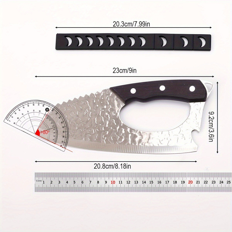 2026 New Cross-Border Dropshipping Ergonomic Kitchen Knife Forged Chef Knife Sharp Slicing