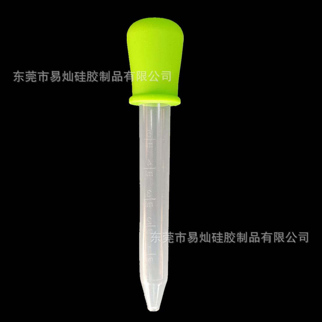 Multifunctional 5ml Baby Medicine Feeder Silicone Dropper Kidsren's Anti-Choking Feeding Glue Head Medicine Dropper