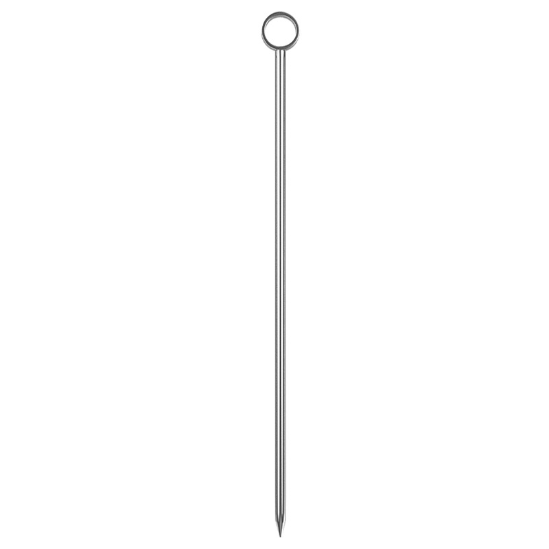 Cross-border Stainless Steel 304 Martini Needle Cocktail Sign Bar Bartender Tool Fruit Needle Stainless Steel Wine Needle