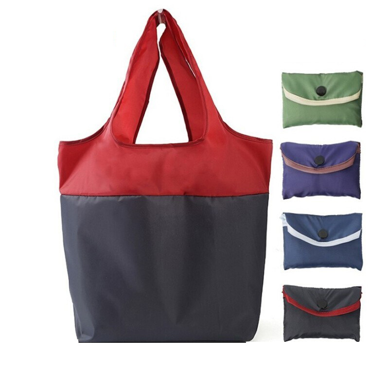 Recycled waterproof environmental protection shopping bag portable foldable shopping bag storage shopping bag large capacity cloth bag