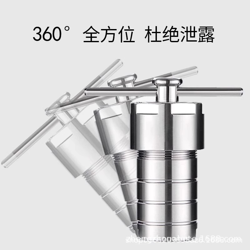 Stainless Steel Hydrothermal Synthesis Reactor Digestion Tank Hydrothermal Reactor 25ml Ptfe Lined Complete Set