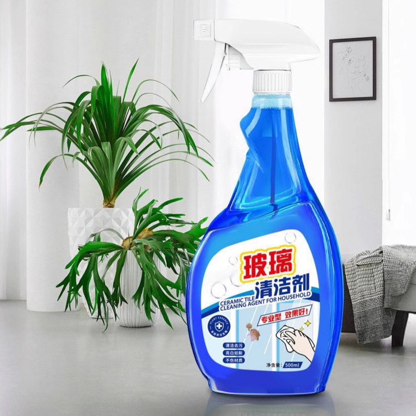 Glass cleaner household toilet living room strong decontamination window special glass cleaner manufacturers wholesale