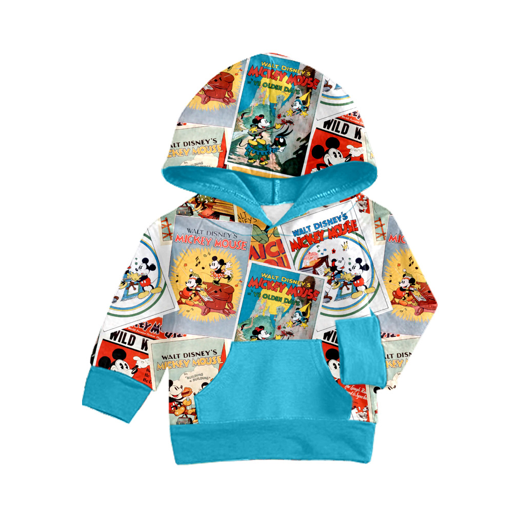 Boutique Foreign Trade Children's Clothing Printed Children's Cute Creative Customized Autumn Sweatshirt