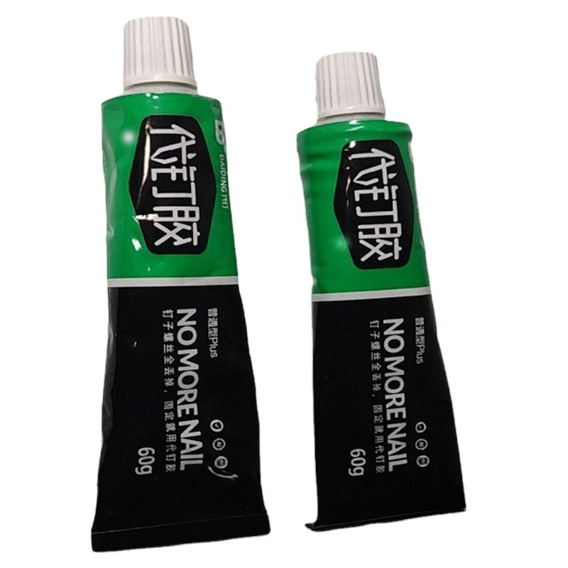 Nail-Free Glue Strong Glue Wall Paste Wall Glue Punch-Free Woodworking Special Tile Skirting Transparent Glass Glue