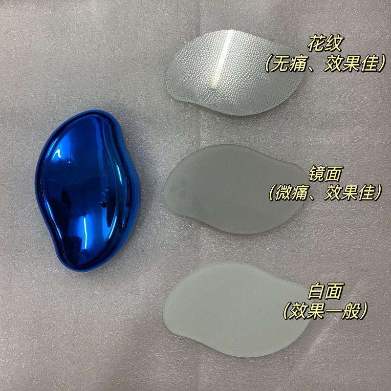 Cross-border new glass scrub hair remover exfoliating household beauty tools hair remover physical hair removal