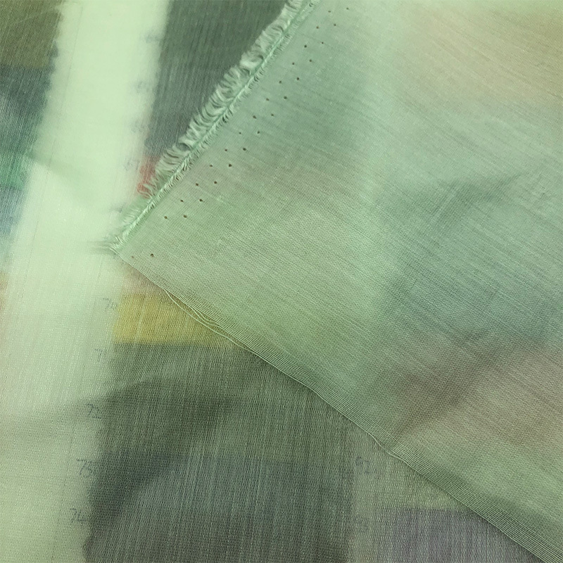 New Tencel Fabric Tencel Women's Shirt Sunscreen Fabric Lightweight Breathable Polyester Tencel Fabric Spot