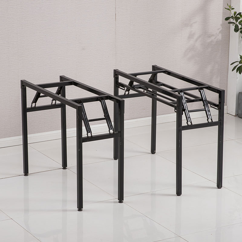 Factory wholesale simple folding table Office conference table long learning desk single double floor table training table