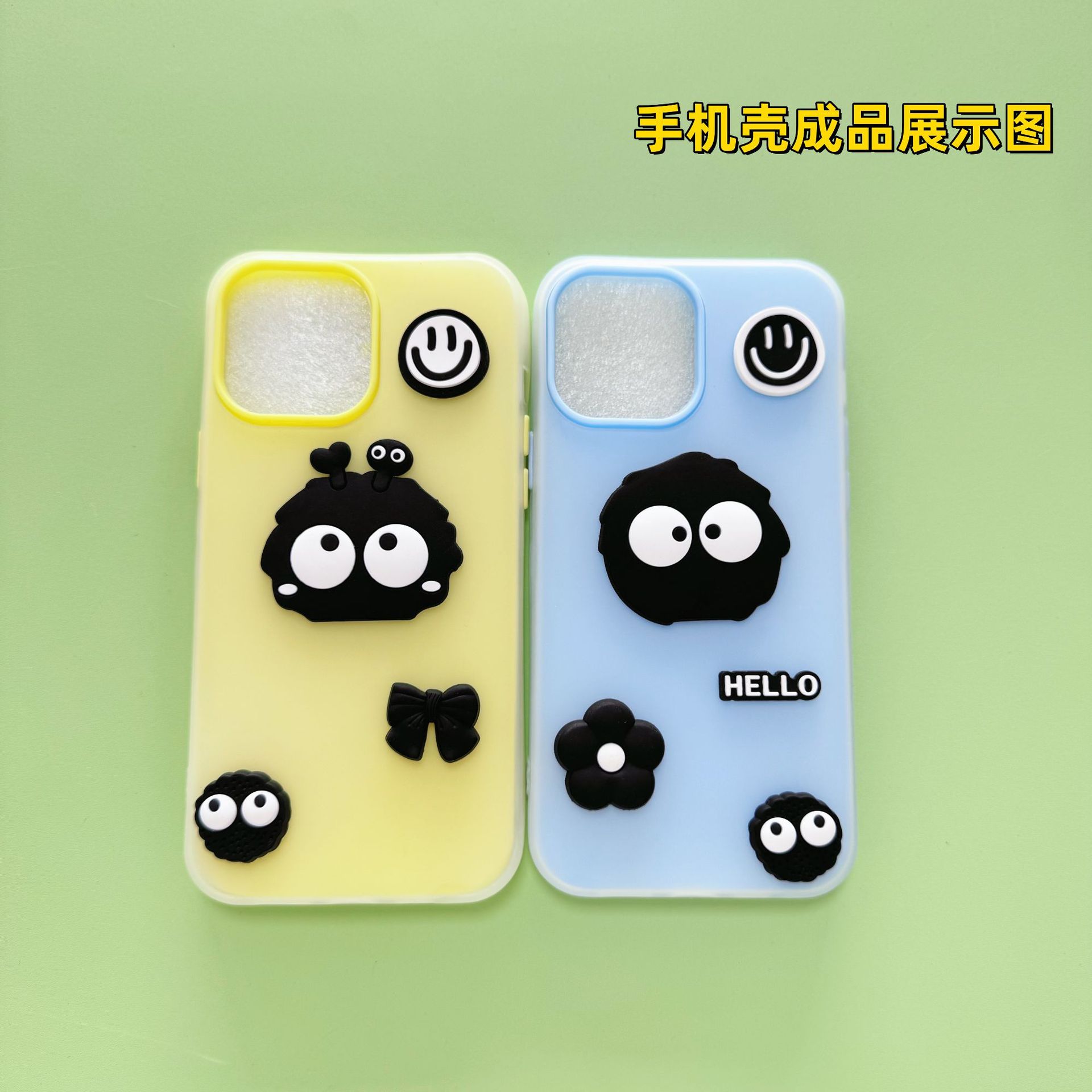 Pvc Soft Glue Patch Briquette Series Handmade DIY Mobile Phone Case Accessories Hole Shoe Accessories Wallet Silicone Patch